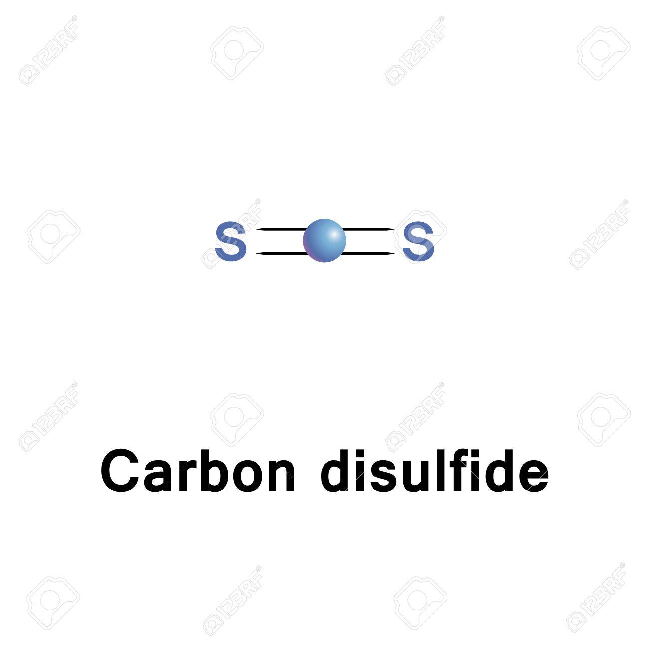 Carbon Disulfide Is A Colorless Volatile Liquid With The Formula Stock Photo Picture And Royalty Free Image Image 76660497