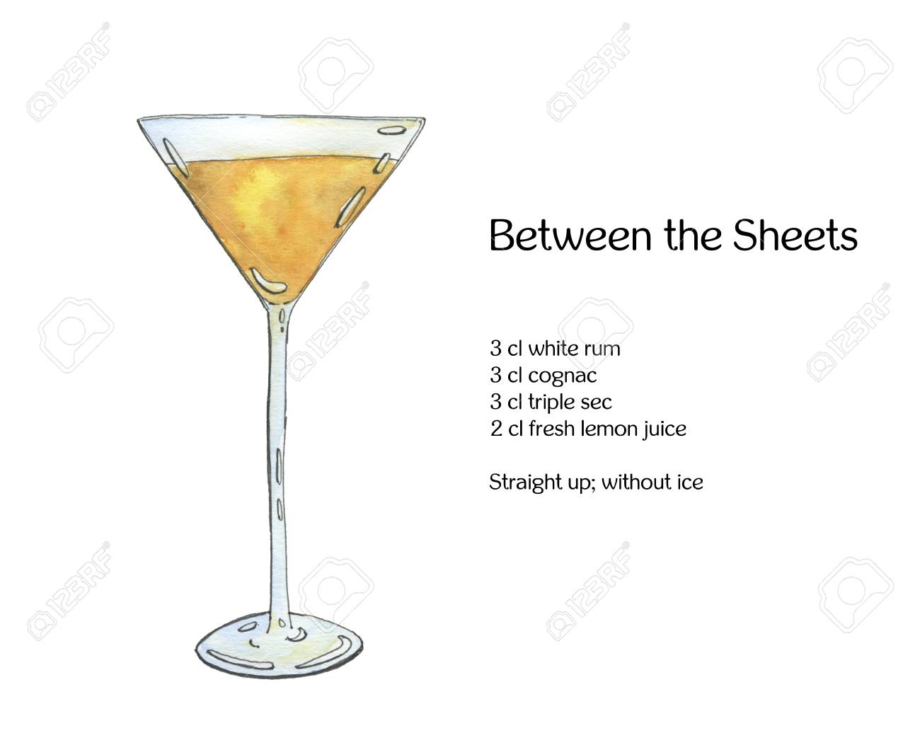 About The Between the Sheets Cocktail