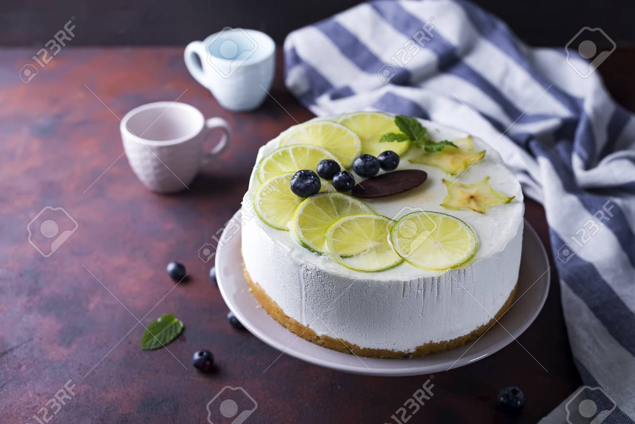 Yogurt Mousse Cake Stock Photo Picture And Royalty Free Image Image 5428