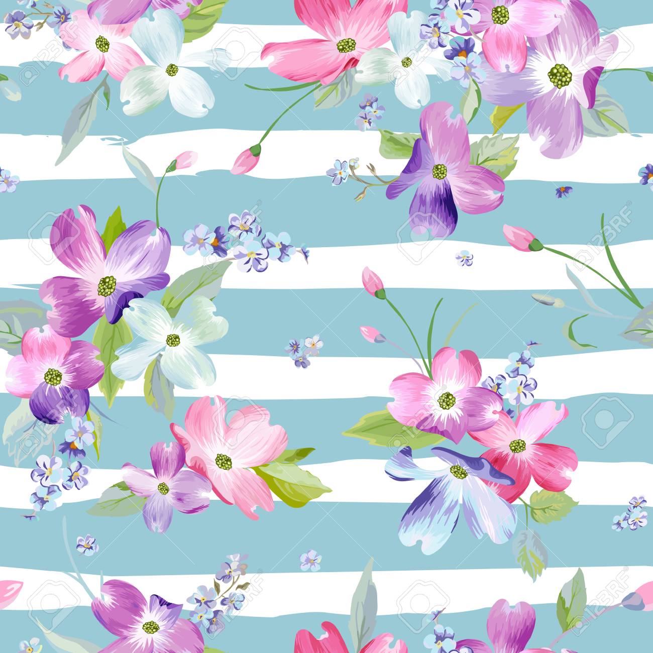spring floral print
