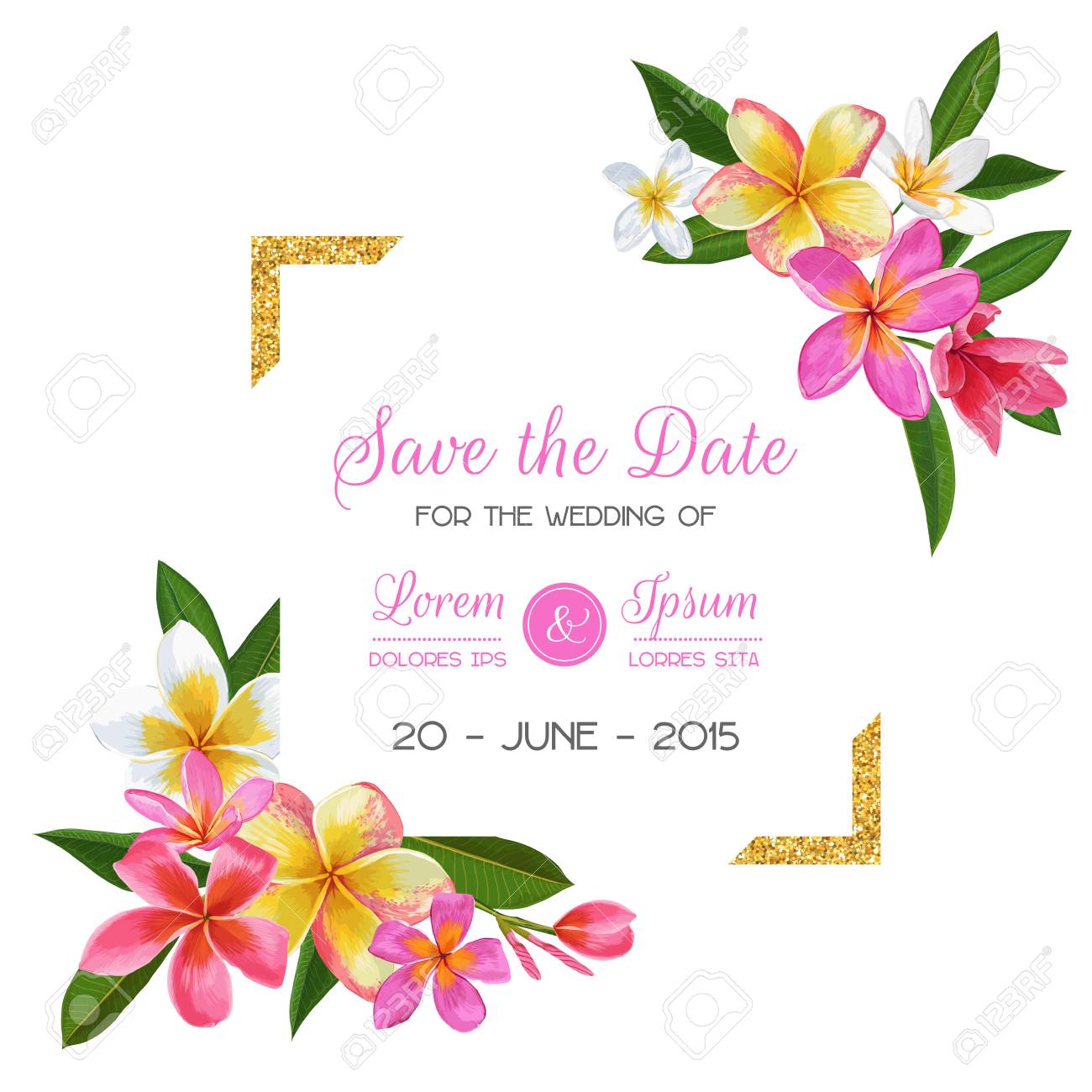 wedding invitation template with