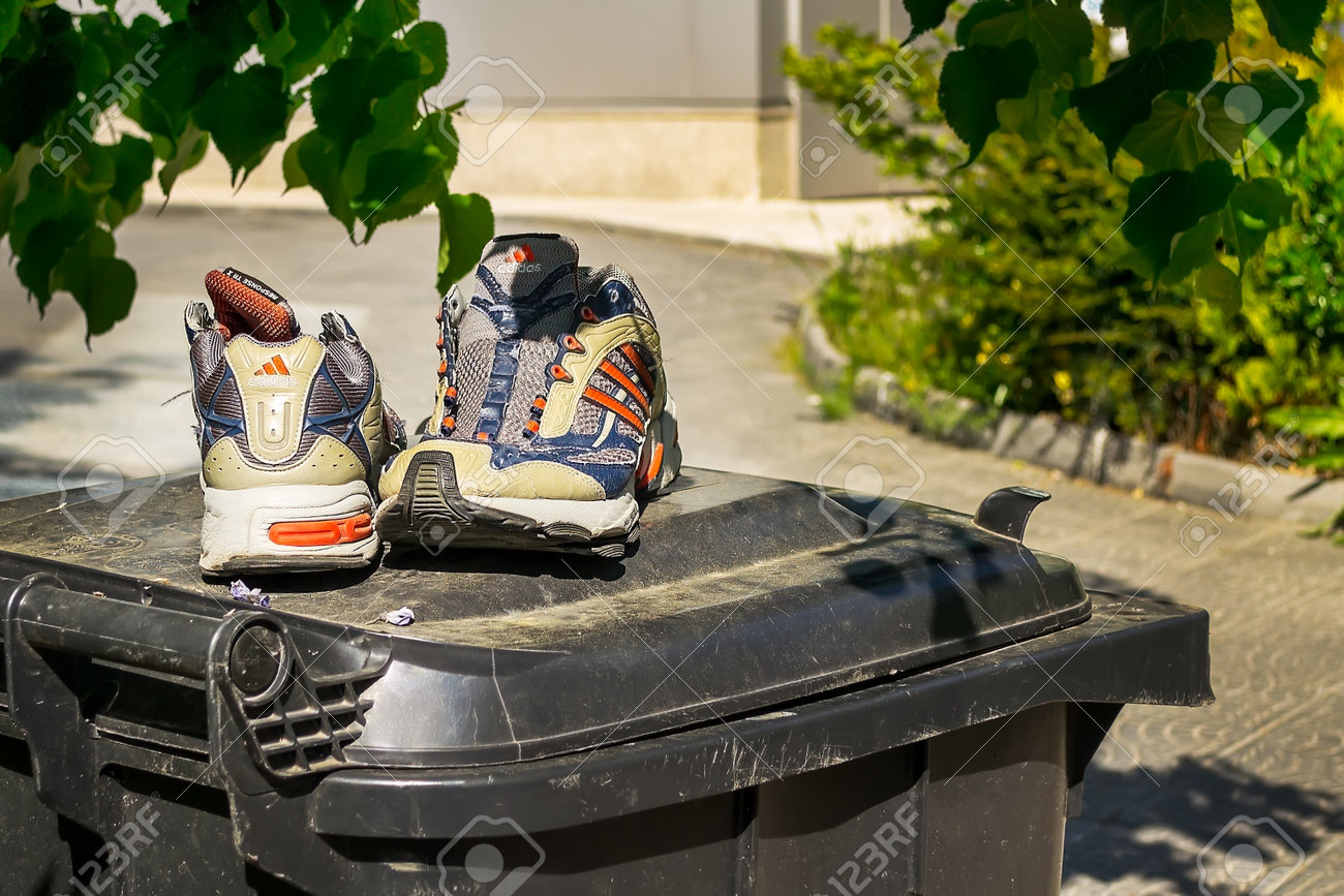 adidas garbage shoes