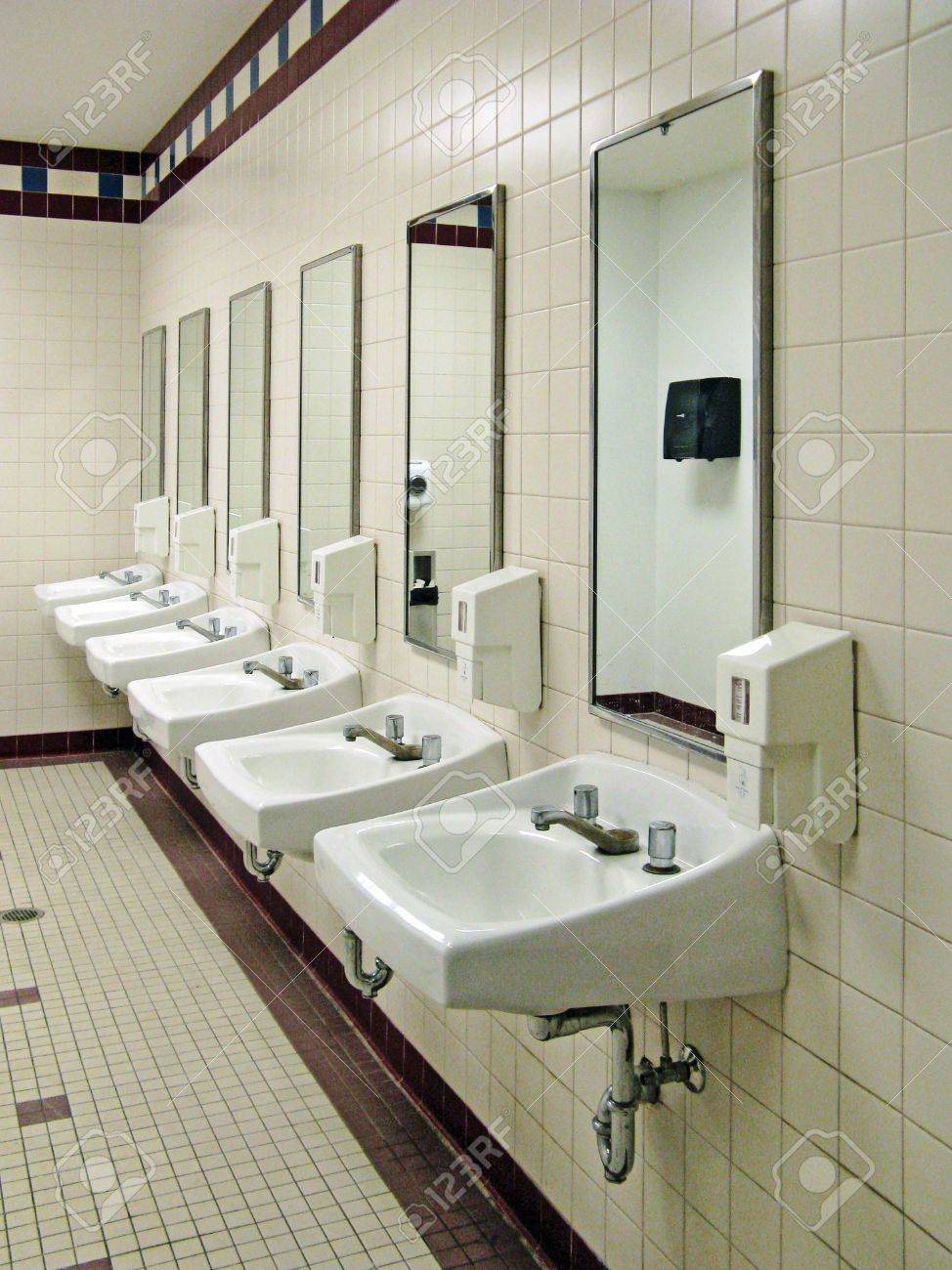 Public Bathroom Sink sinks in a public restroom stock photo, picture and royalty free Public Bathroom Sink sinks in a public restroom stock photo, picture and royalty free