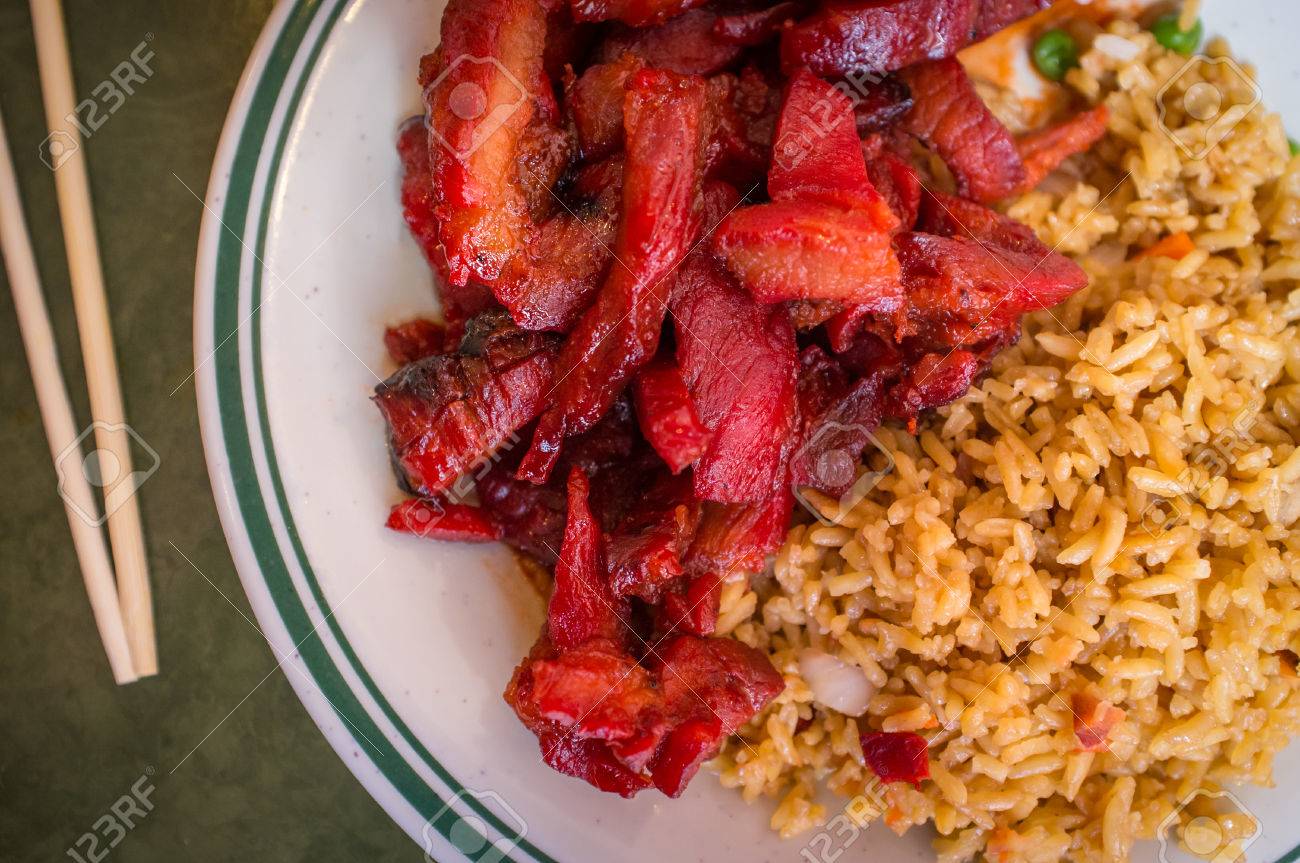 Chinese Restaurant Chinese Boneless Spare Ribs Sauce Pork Fried