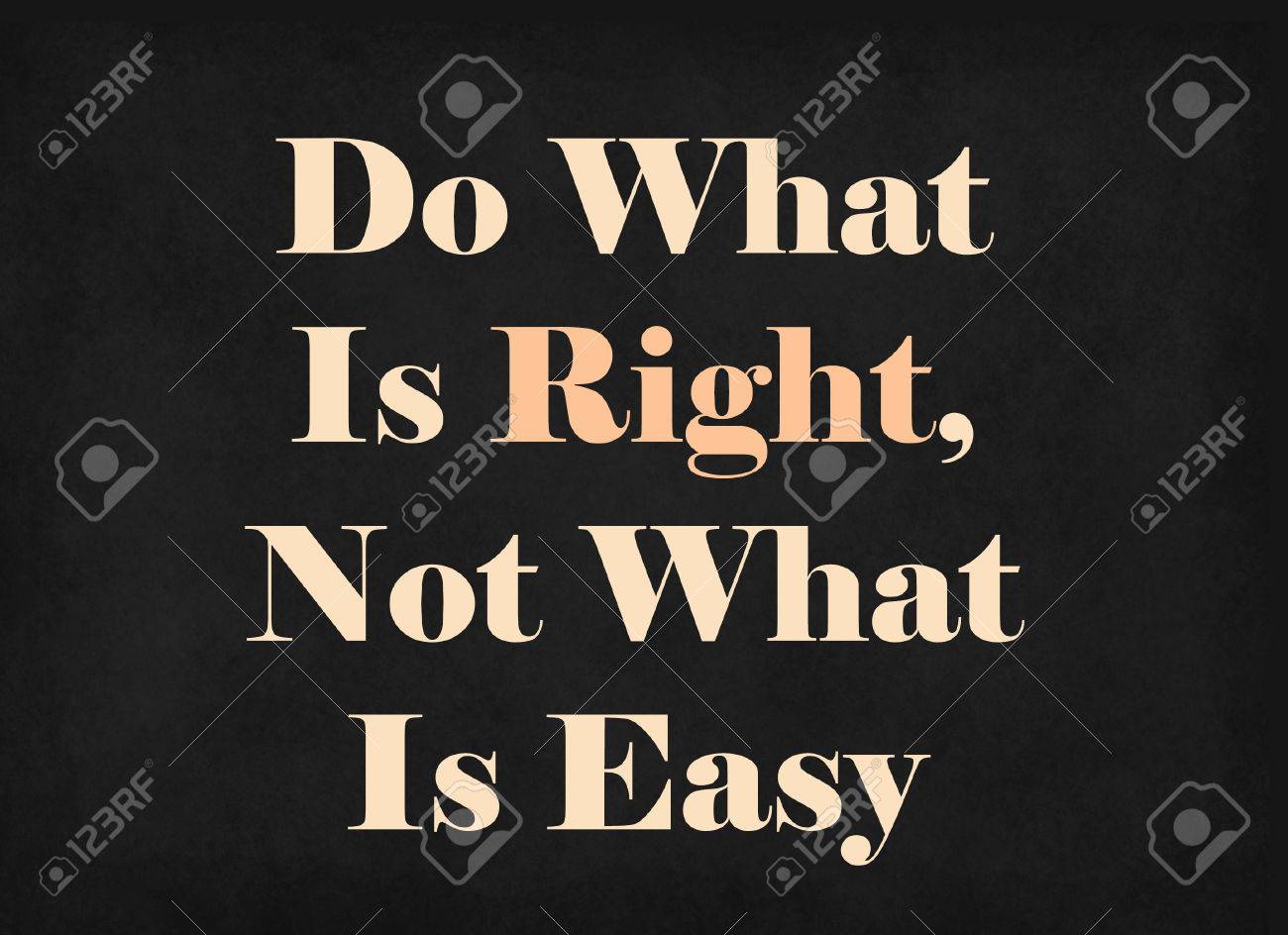 What is right What is right