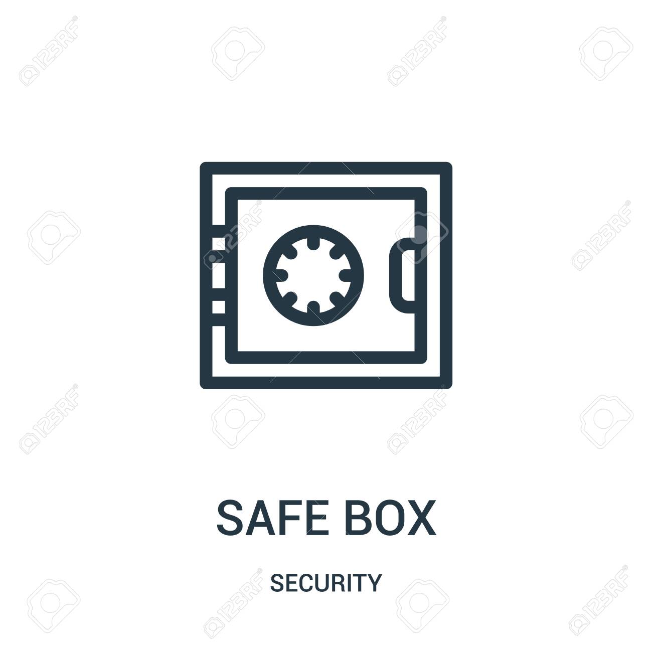Safe Box Icon Vector From Security Collection Thin Line Safe Royalty Free Cliparts Vectors And Stock Illustration Image Safe Box Icon Vector From Security Collection Thin Line Safe Royalty Free Cliparts Vectors And Stock Illustration Image