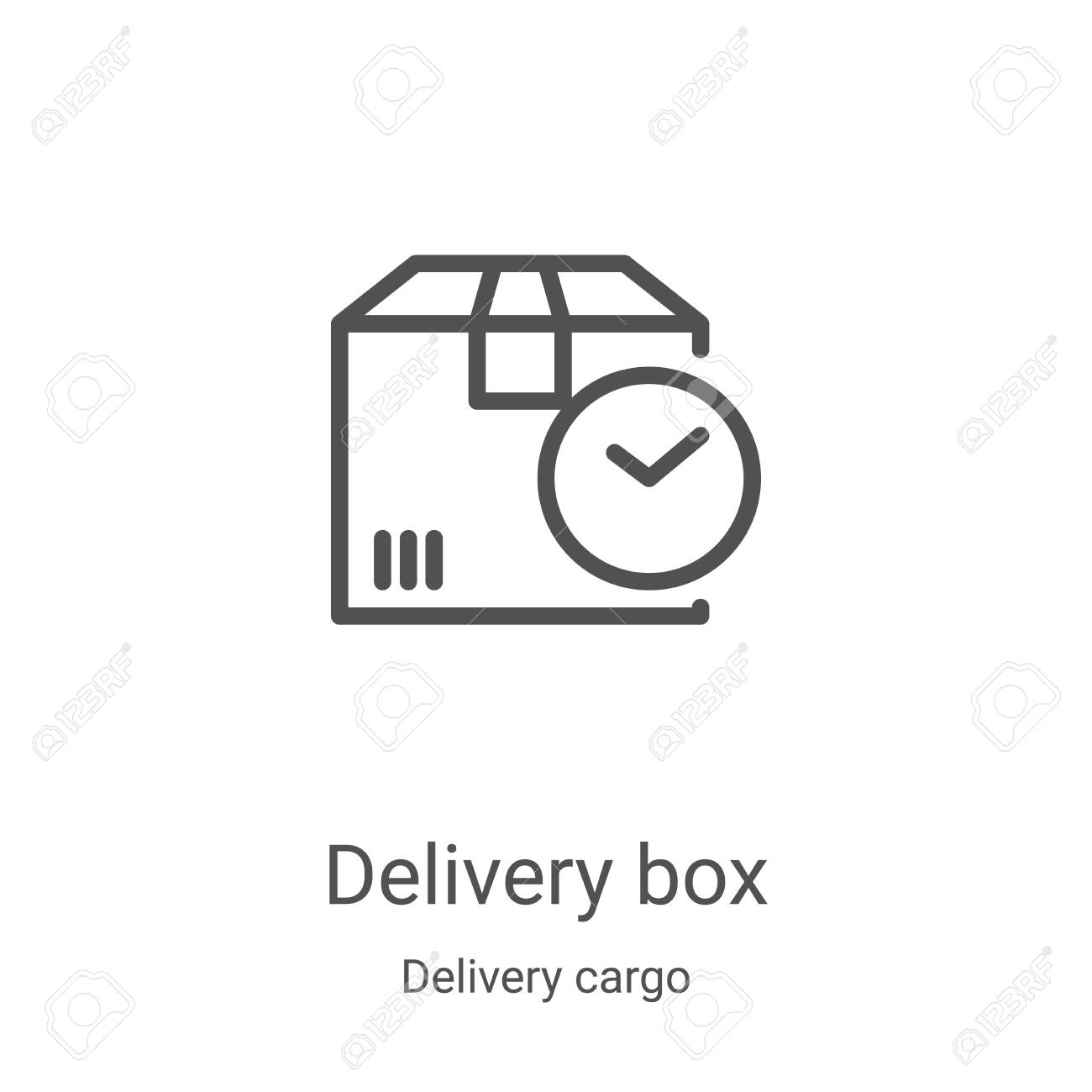 Delivery Box Icon Vector From Delivery Cargo Collection Thin Royalty Free Cliparts Vectors And Stock Illustration Image Delivery Box Icon Vector From Delivery Cargo Collection Thin Royalty Free Cliparts Vectors And Stock Illustration Image