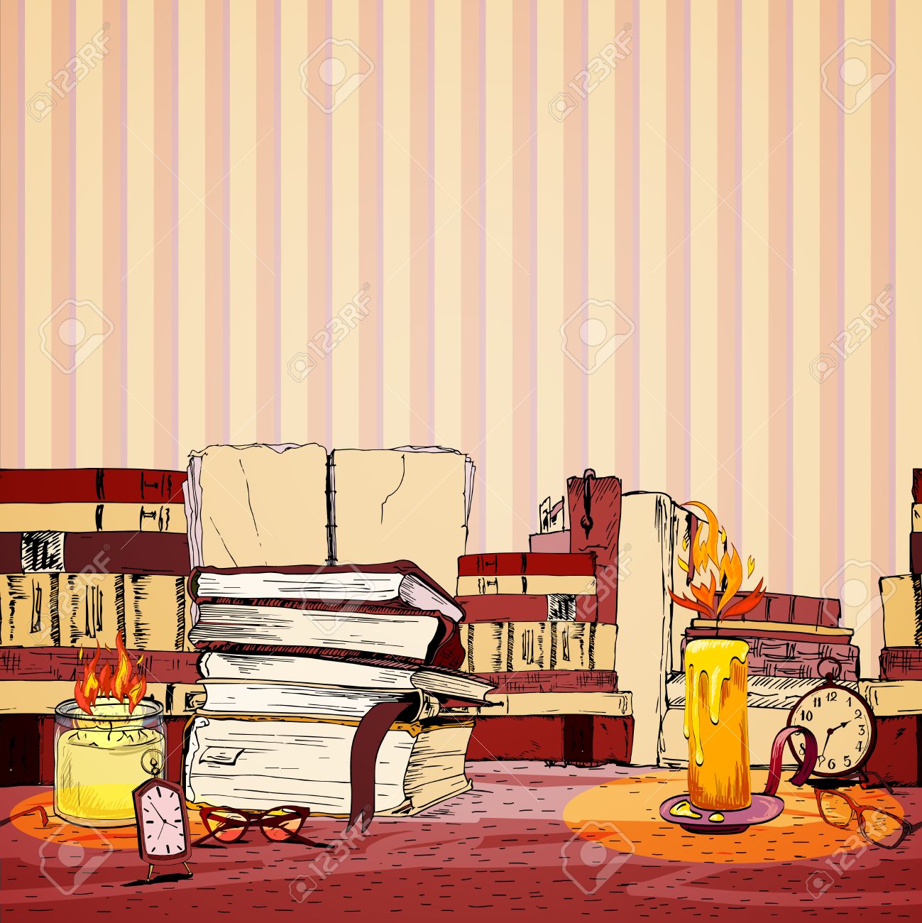 fondo de pantalla de libros