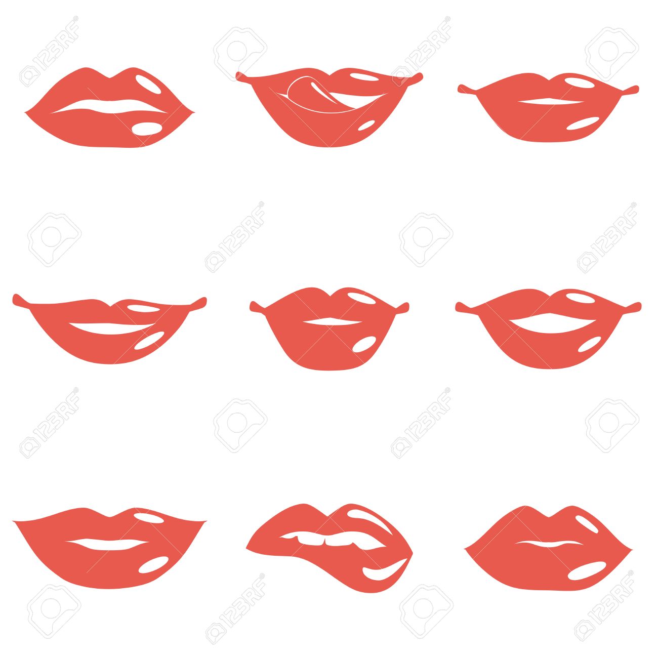 Set Of Mouth Smile Red Sexy Woman Lips Isolated On White Illustration Royalty Free Cliparts Vectors And Stock Illustration Image Set Of Mouth Smile Red Sexy Woman Lips Isolated On White Illustration Royalty Free Cliparts Vectors And Stock Illustration Image