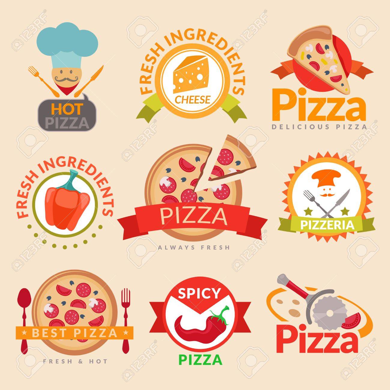 pizza food label