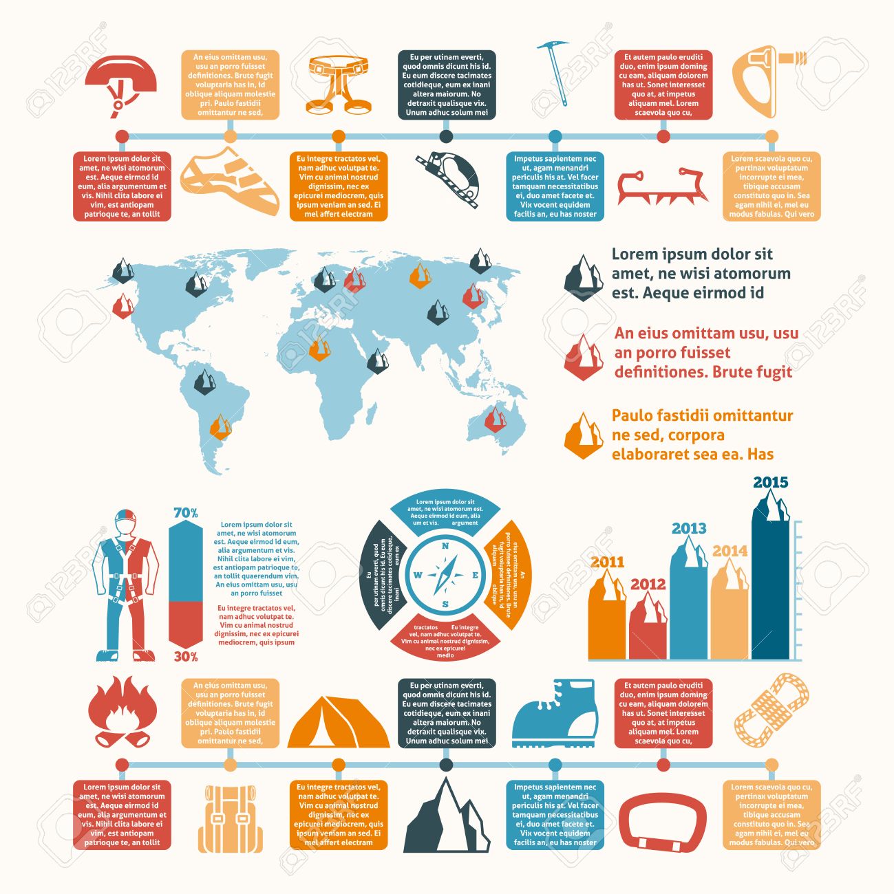 Mountain Summit Ascent Records World Map And Climbing Equipment Development  Infographic Chart Layout Presentation Abstract Vector Illustration Royalty  Free SVG, Cliparts, Vectors, and Stock Illustration. Image 37810014.
