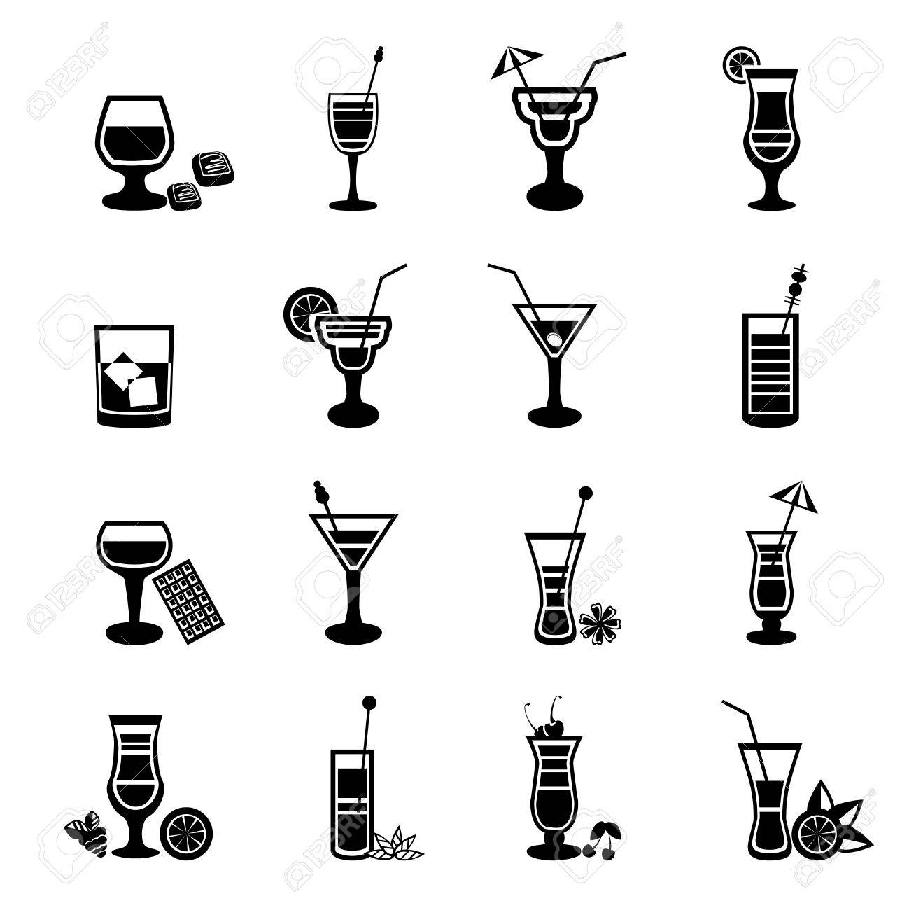black and white cocktail party