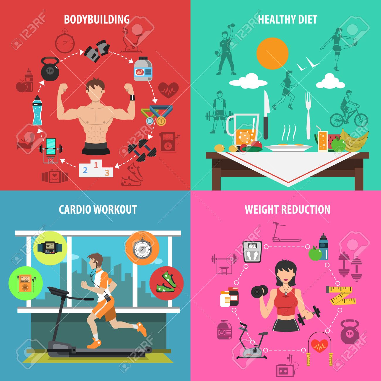 Gimnasio dieta