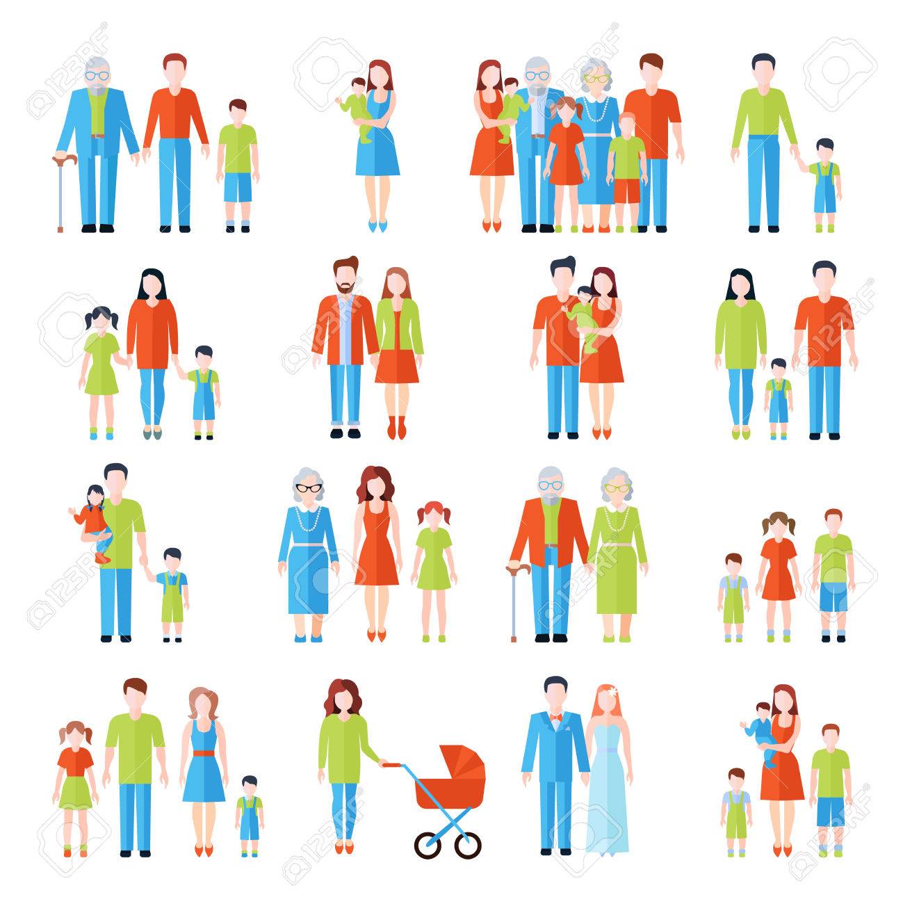 happy family three generations