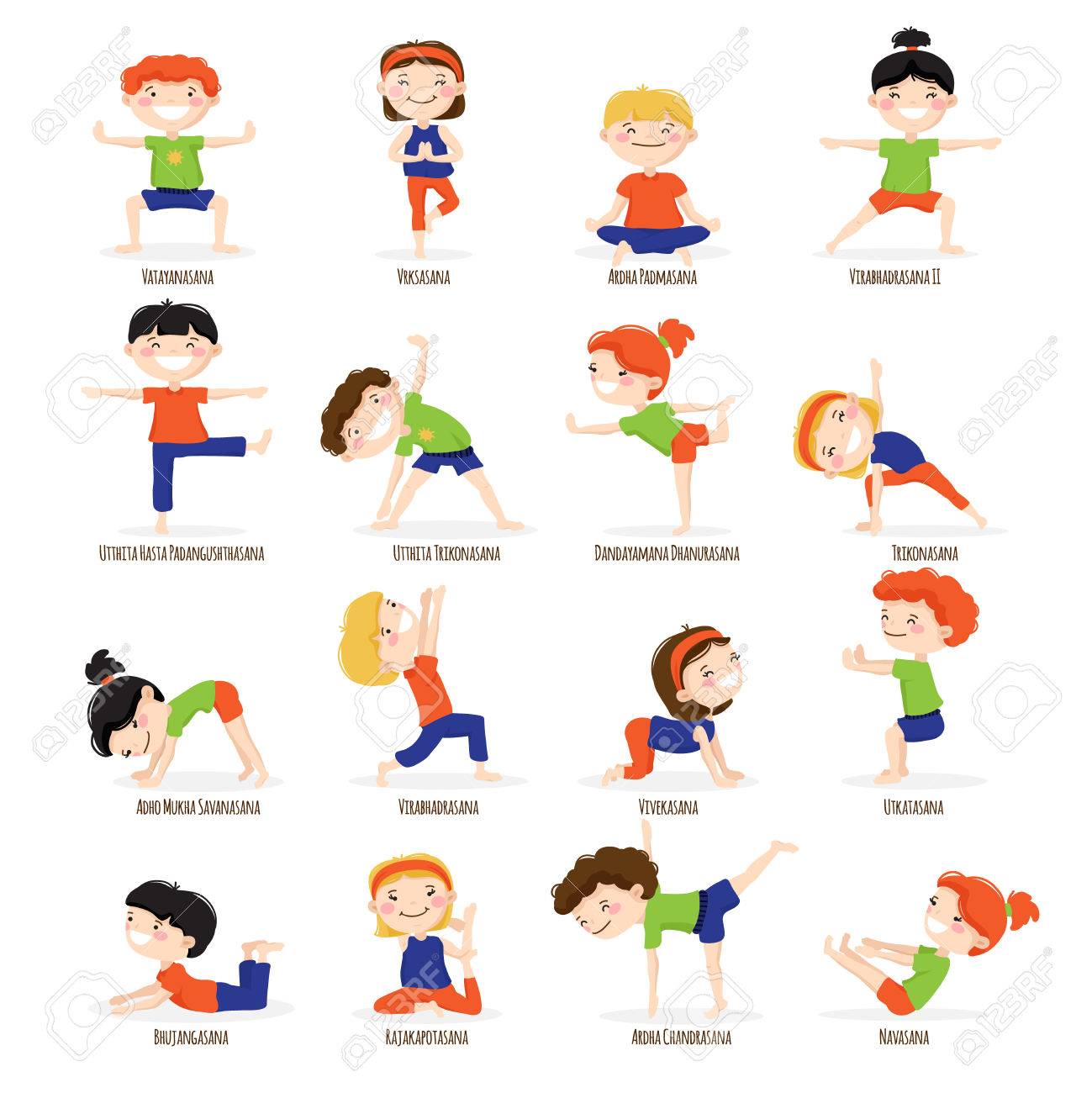 Yoga Positions Child Yoga Positions Child