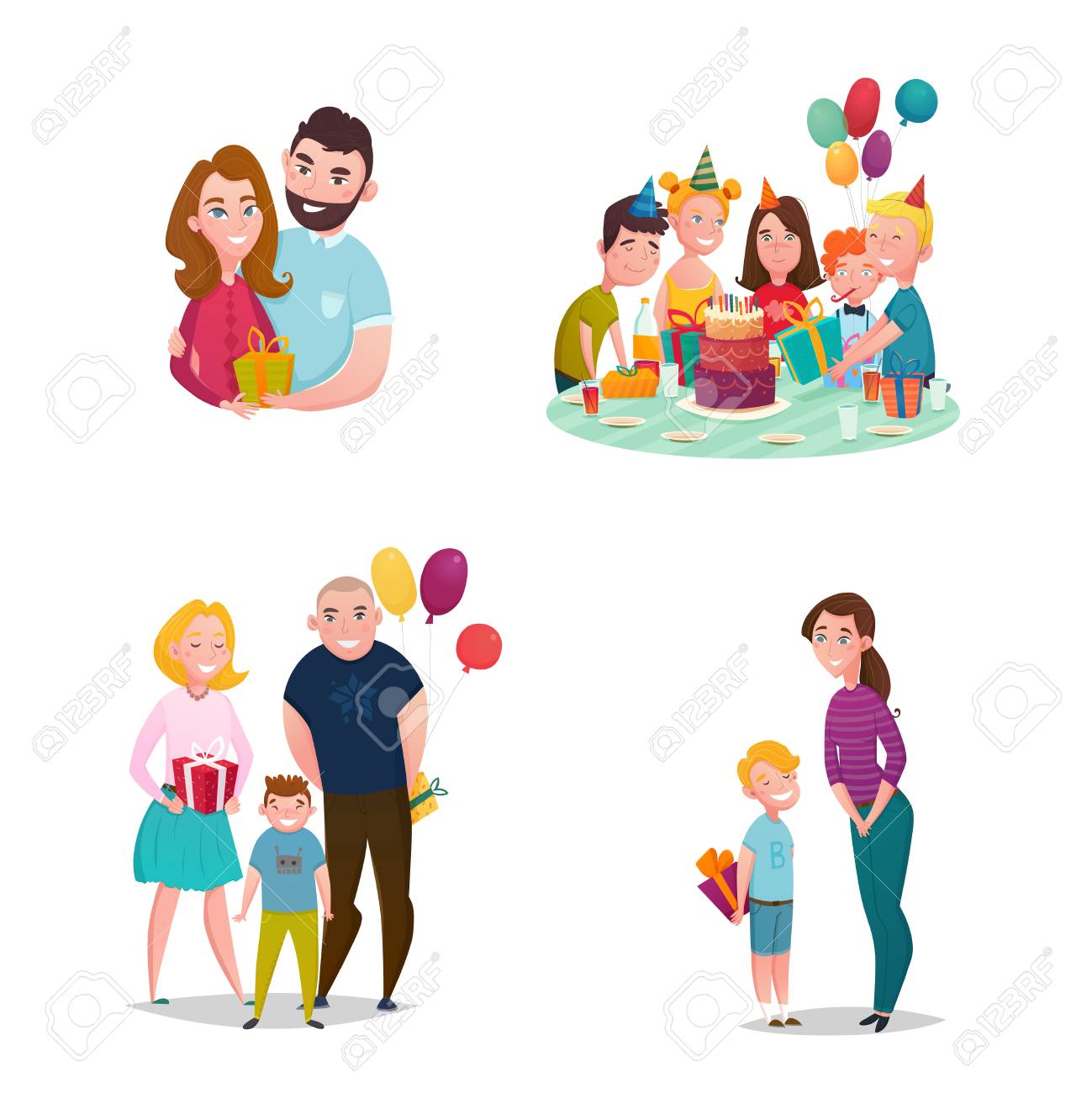 gift giving family flat