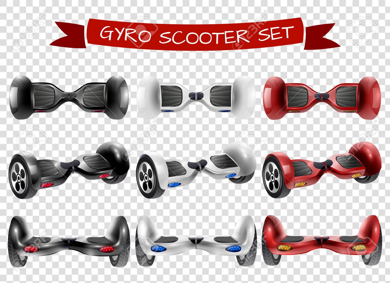 two wheel gyro scooter