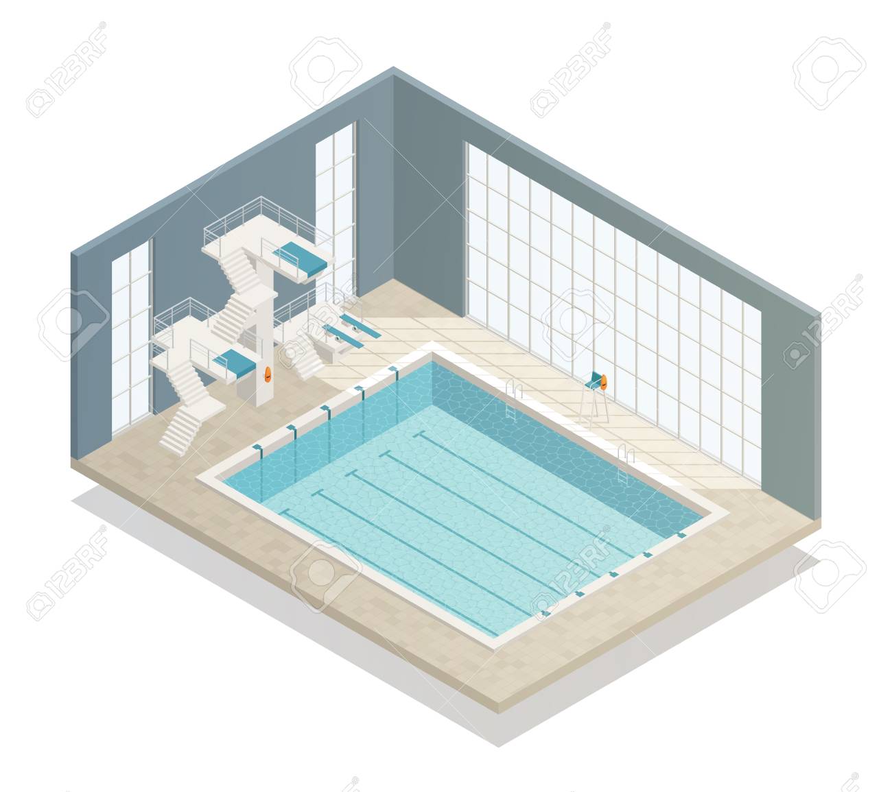 Bath Sport And Leisure Center With 6 Lane Indoor Swimming Pool