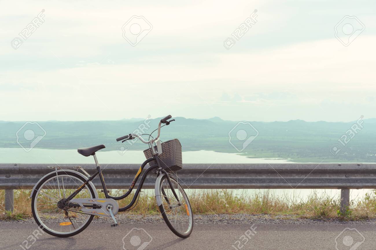 Bike scenery photo Clearance