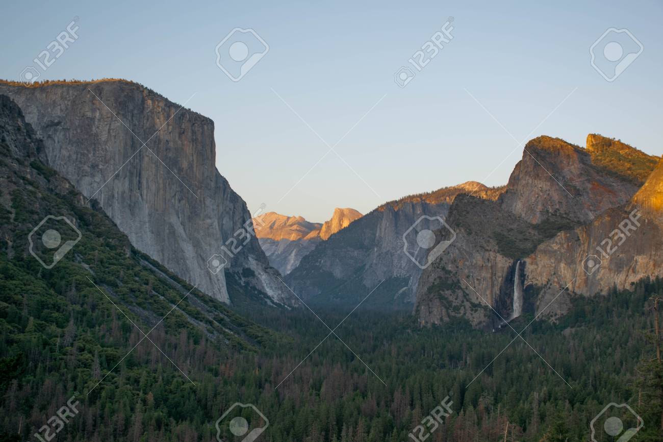 The View That Ansel Adams Made Famous Tunnel View Is A Must Stock Photo Picture And Royalty Free Image Image