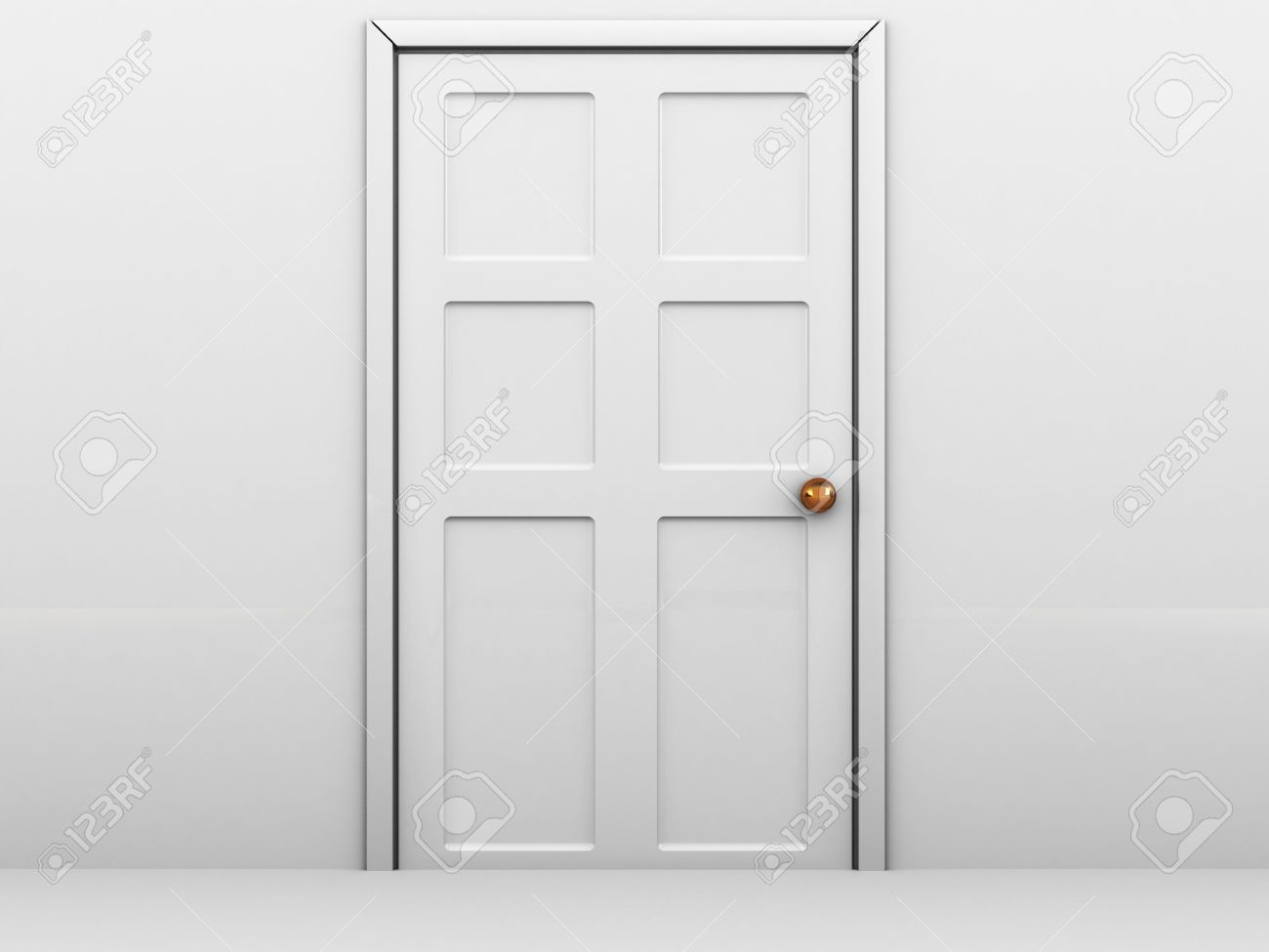 abstract 3d illustration of white closed door stock photo picture and royalty free image image 6253333 abstract 3d illustration of white closed door