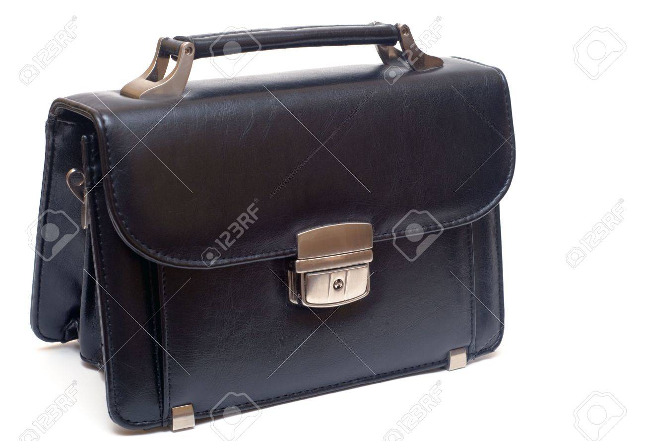 Man Purse The Man S Leather Black Stock Photo Picture And Royalty Free Image Image
