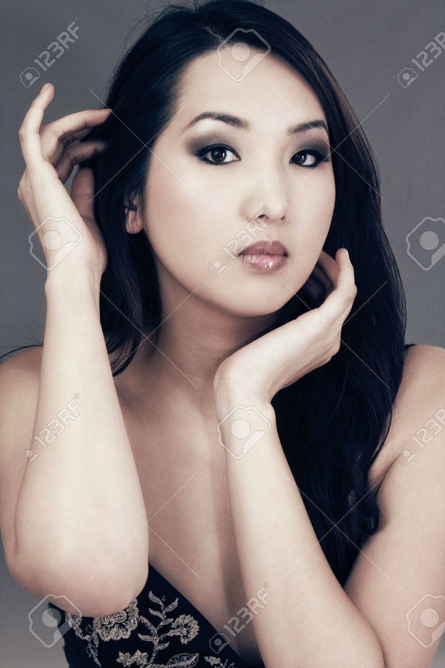 Asian make up woman