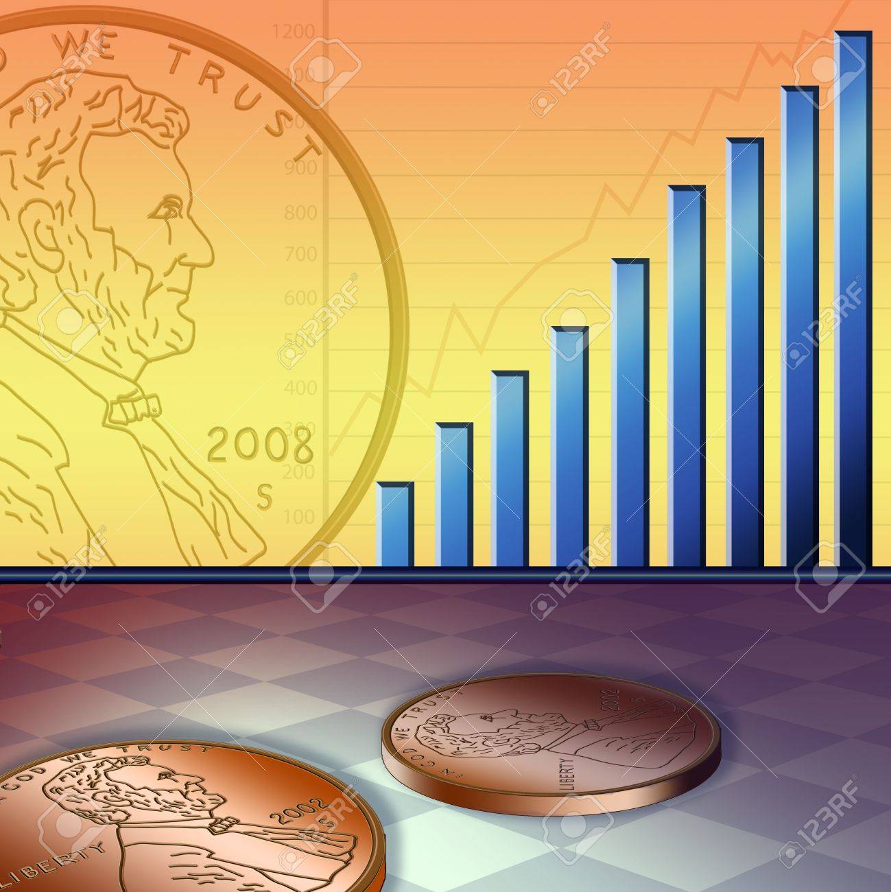 ペニー ストック の写真素材 画像素材 Image