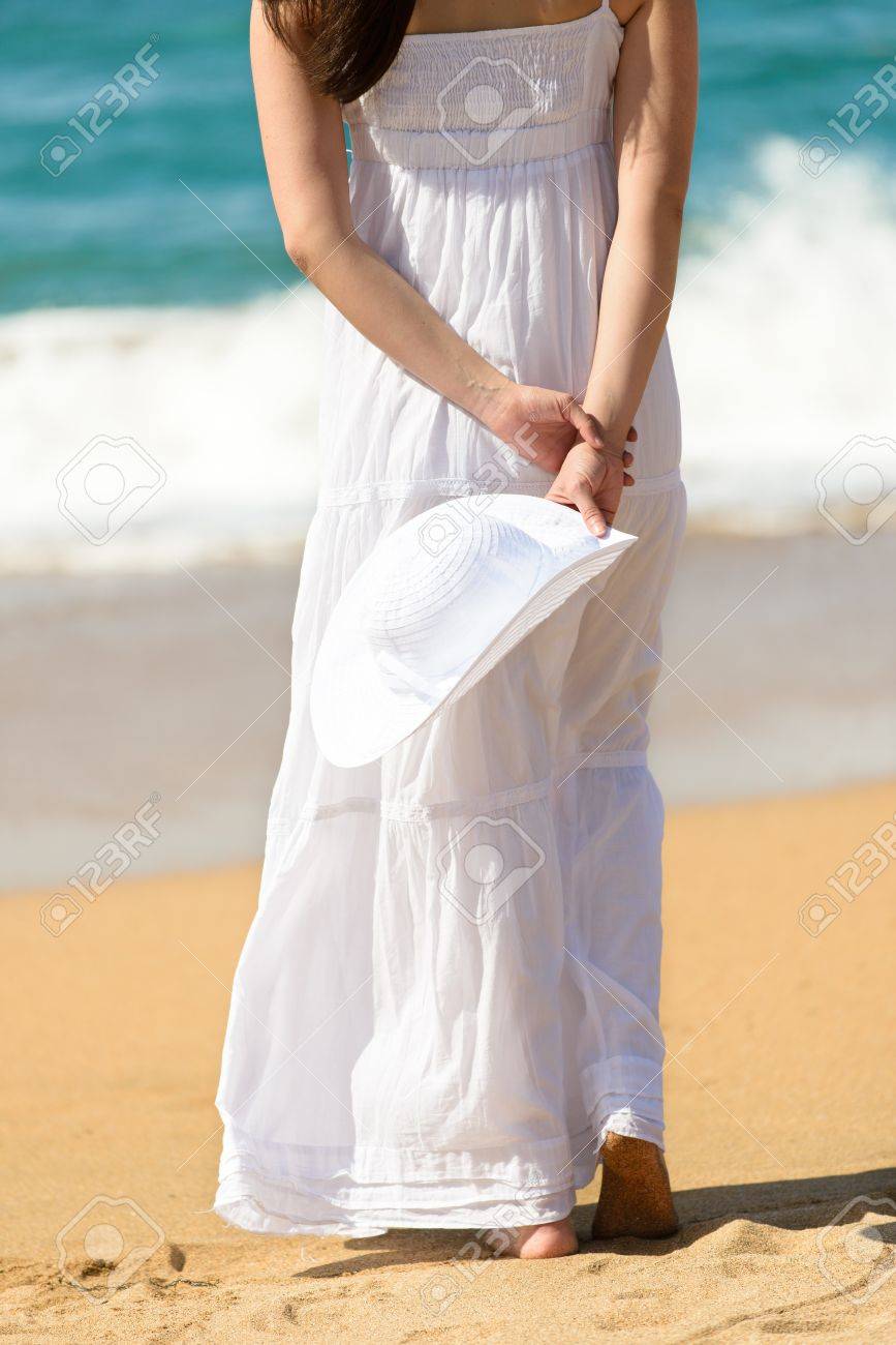 vacation white dress