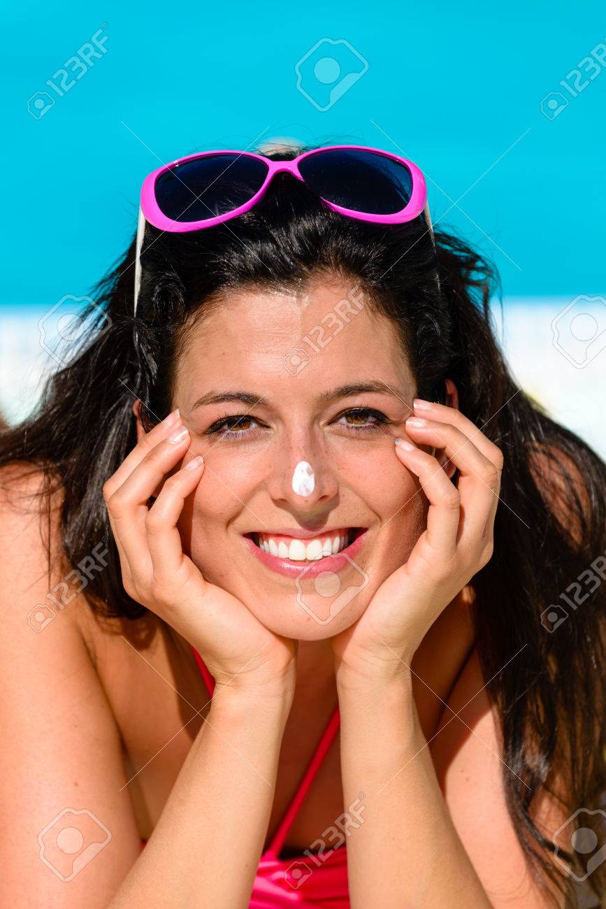 nose sunscreen