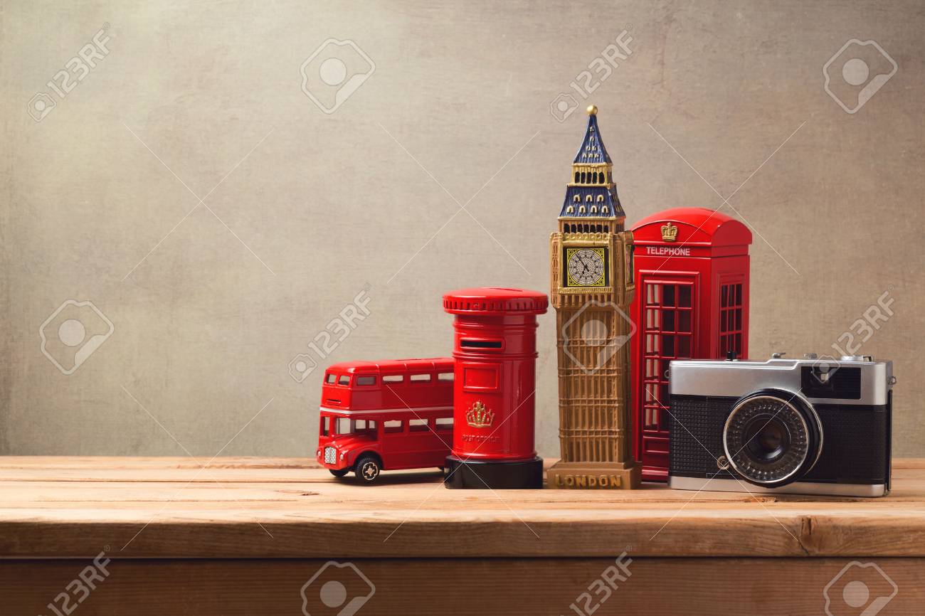 Tourism Concept With Souvenirs 