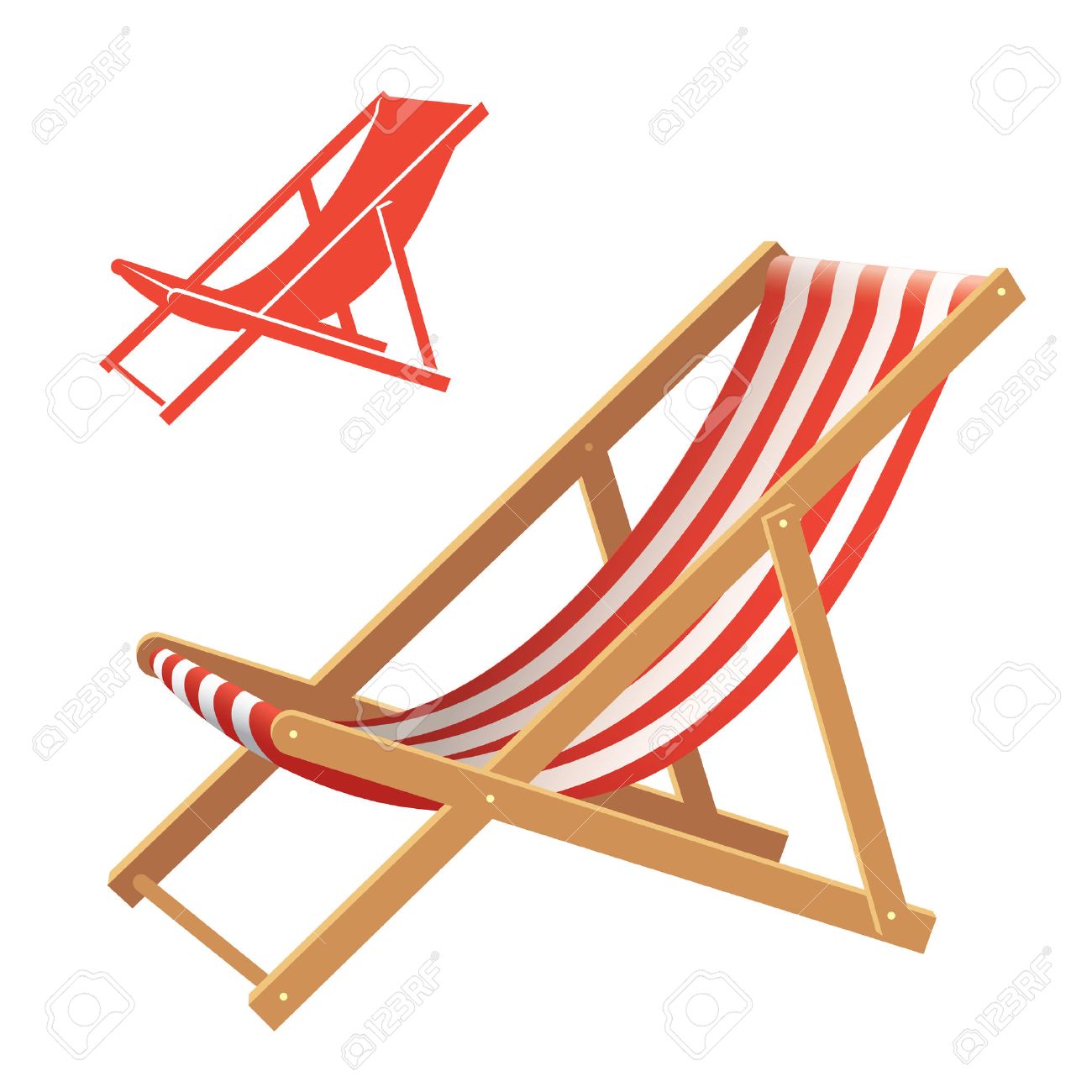 Beach Chair Vector Beach Chair Vector