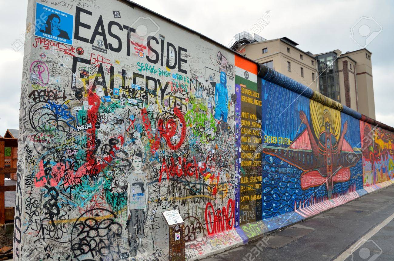 Image result for Images of the Berlin wall 2014