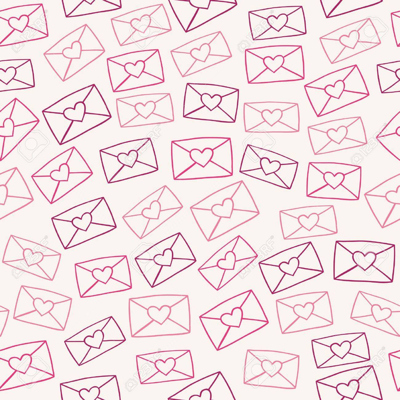 愛の手紙ベクトル イラストかわいいシームレスなパターン のイラスト素材 ベクタ Image 愛の手紙ベクトル イラストかわいいシームレスなパターン のイラスト素材 ベクタ Image