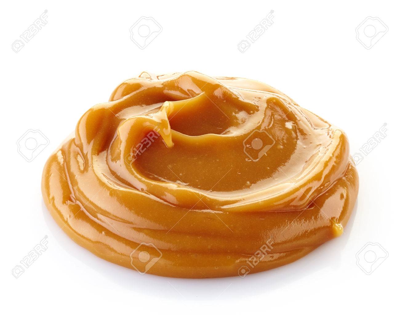 白で溶けたキャラメル の写真素材・画像素材. Image 27735088.