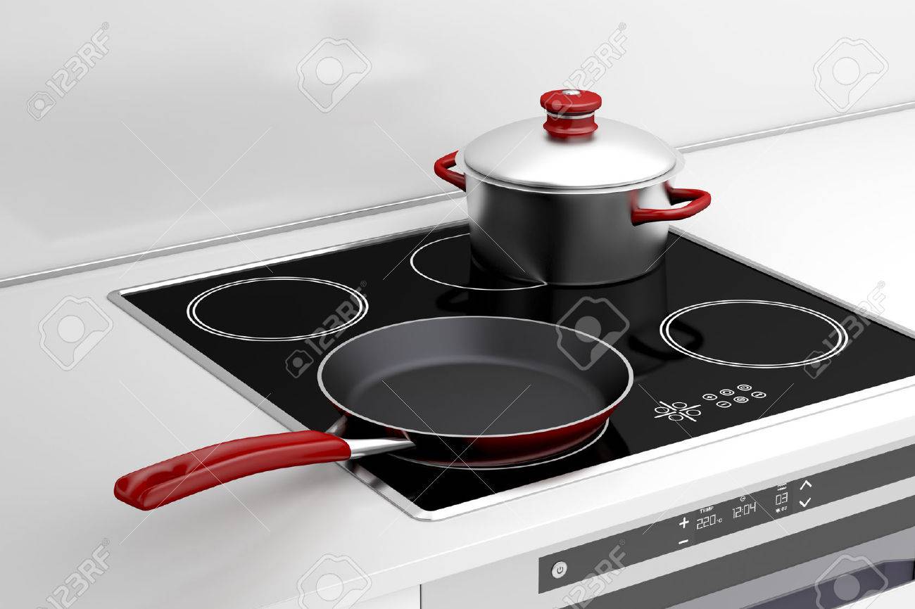 Uncategorized Utensils For Induction Cooker Home Kitchen Appliances induction cooktop images stock pictures royalty free frying pan and cooking pot at the stove