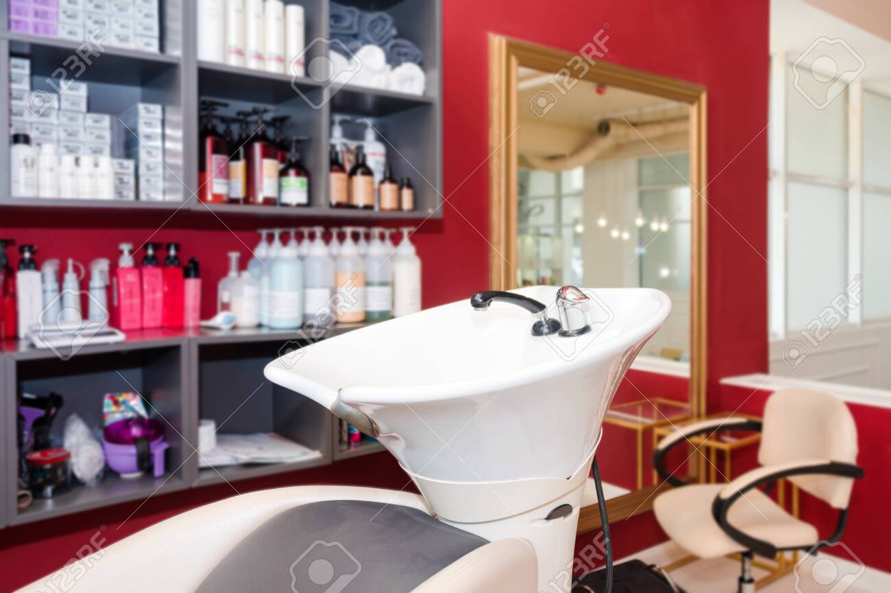 Hairdresser S Workplace Modern Beauty Salon Hair Salon Interior