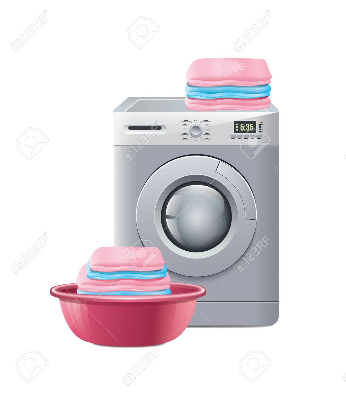 Washing Machine Vector Washing Machine Vector