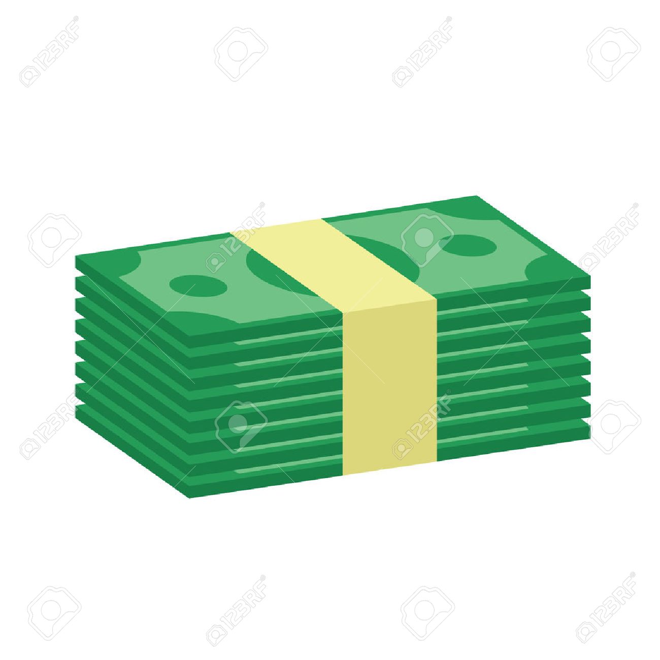 stack of money icon royalty free cliparts vectors and stock