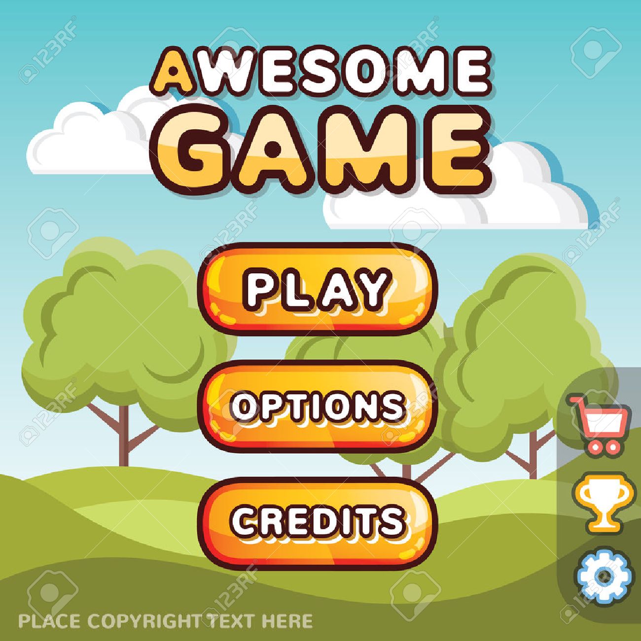 Menu Principal Jeu Kit D Interface Modeles Ui Creative Pour Web Mobile Et Des Jeux Video De L Ordinateur Ensoleillees Collines Concept De Niveau Clip Art Libres De Droits Vecteurs Et Illustration Image Menu Principal Jeu Kit D Interface Modeles Ui Creative Pour Web Mobile Et Des Jeux Video De L Ordinateur Ensoleillees Collines Concept De Niveau Clip Art Libres De Droits Vecteurs Et Illustration Image