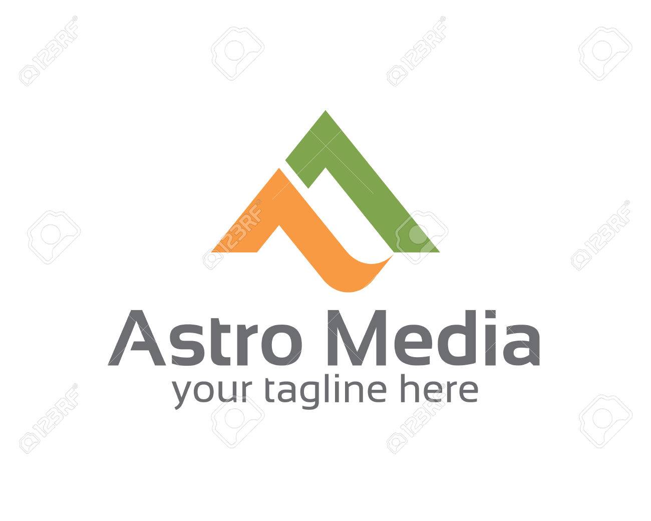 negocios carta corporativa una plantilla de diseño del logotipo carta de negocios