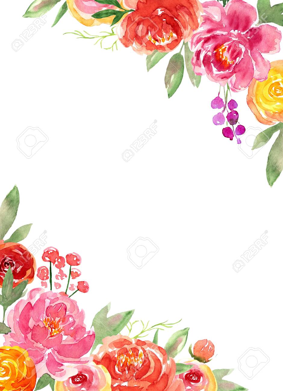 Red Nude Watercolor Floral Clipart Collection Scarlett Beige Peach Flowers Peony Wreaths Bouquets Seamless Pattern Png Wedding Invitation Collage Sheets Craft Supplies Tools Kromasol Com