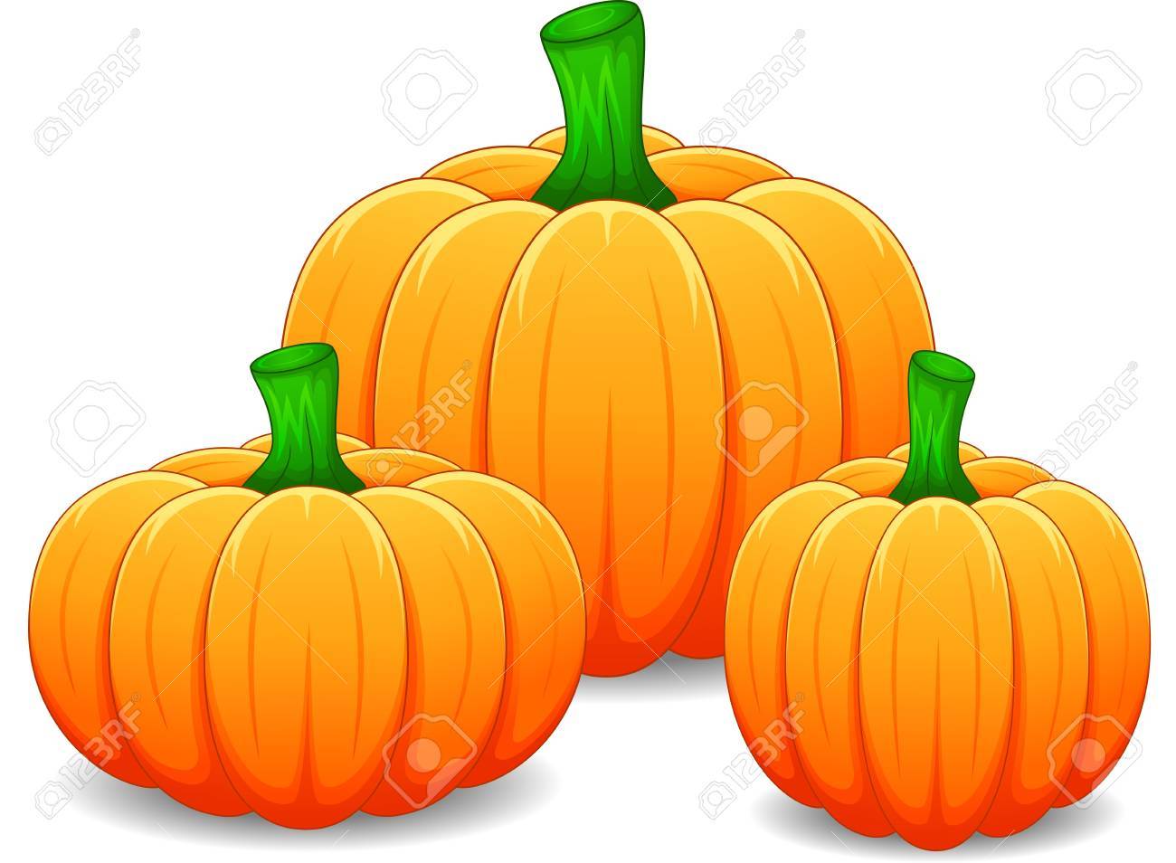 Watercolor Pumpkins Clipart Set – Designs for Creative Projects – Mama Life  Printables, image size:1300x954