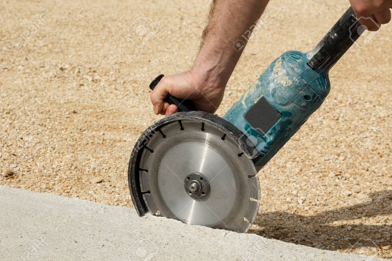 Диск для болгарки по бетону для штробления