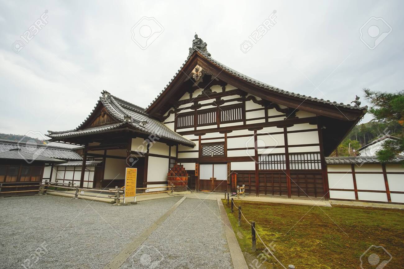 Kyoto Japan December 17 19 Japanese Style Building In The Kinkakuji Temple Kyoto Japan Stock Photo Picture And Royalty Free Image Image
