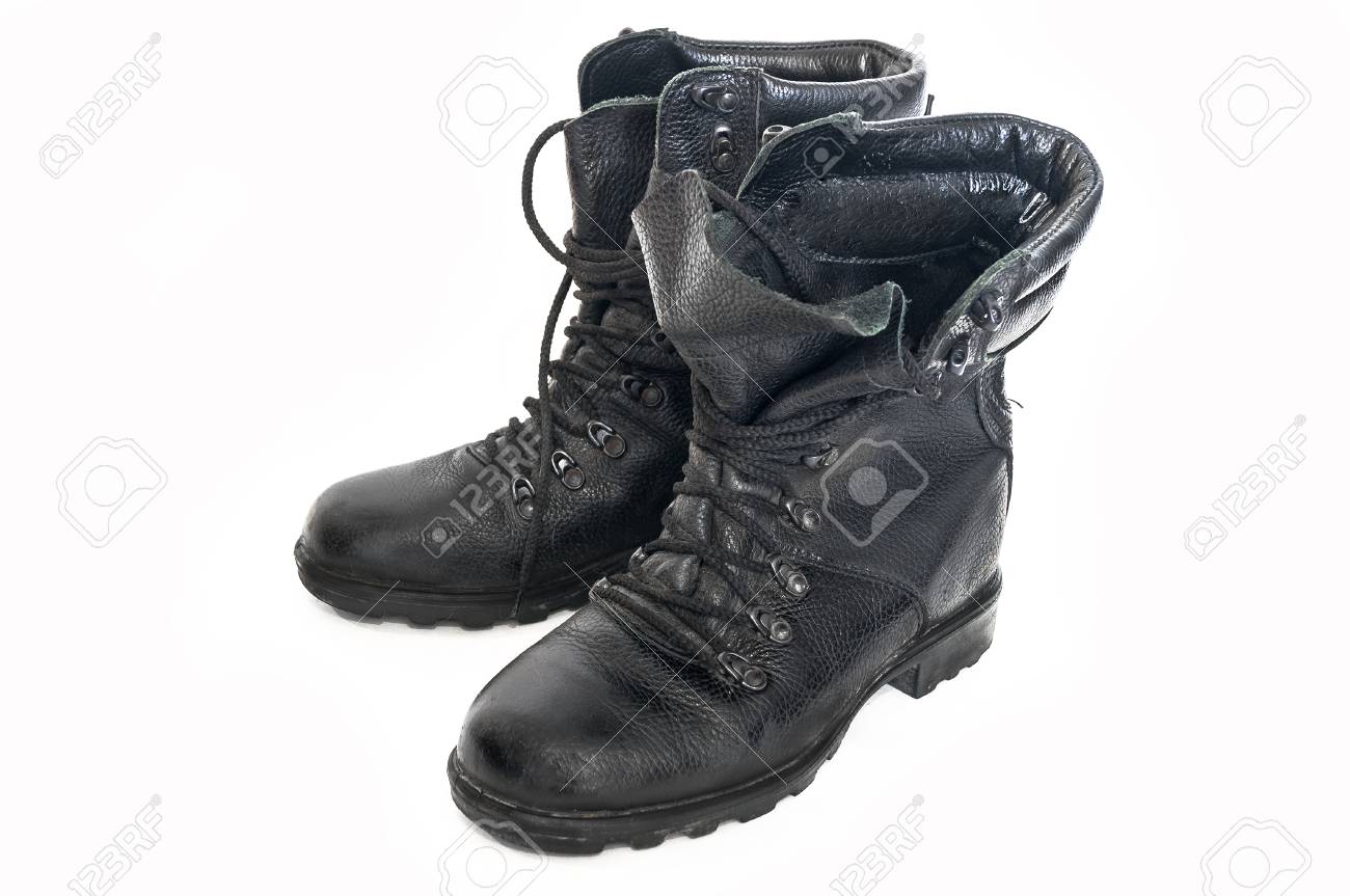 army type boots