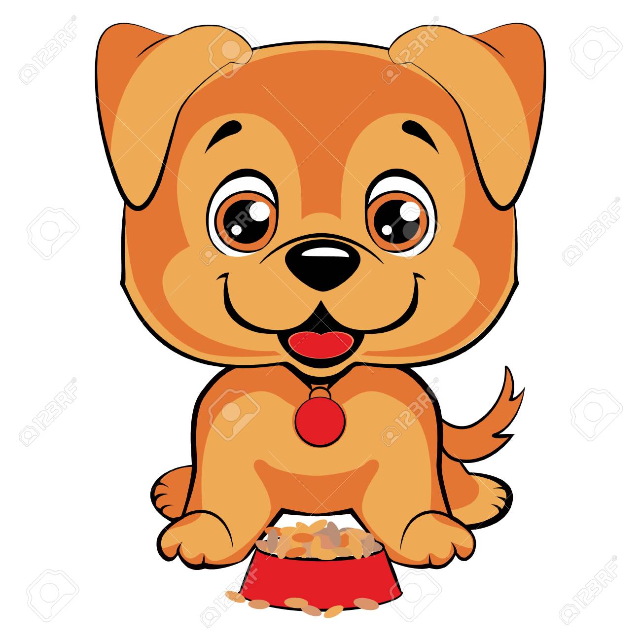 かわいい漫画の犬 子供のイラスト 面白い赤ちゃん動物 ベクトル図 のイラスト素材 ベクタ Image かわいい漫画の犬 子供のイラスト 面白い赤ちゃん動物 ベクトル図 のイラスト素材 ベクタ Image