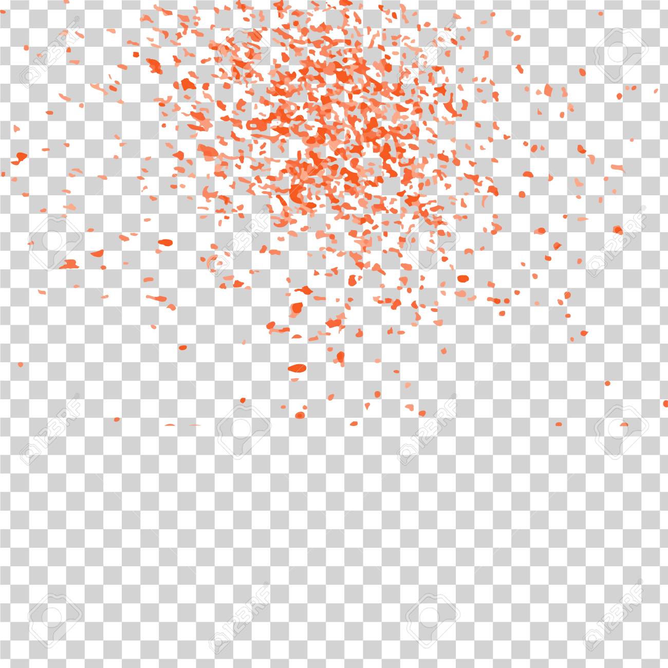 Vector Abstract Paint Spray Orange Color On A Transparent Background Royalty Free Cliparts Vectors And Stock Illustration Image 116723181