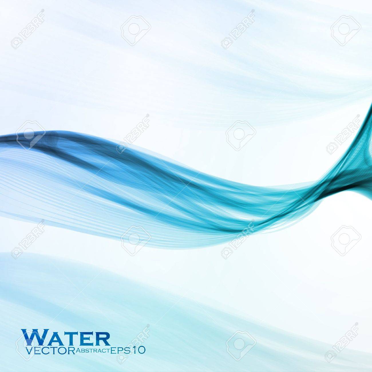 抽象的な水の背景 ベクトル波イラスト Eps10のイラスト素材 ベクタ Image 抽象的な水の背景 ベクトル波イラスト Eps10のイラスト素材 ベクタ Image