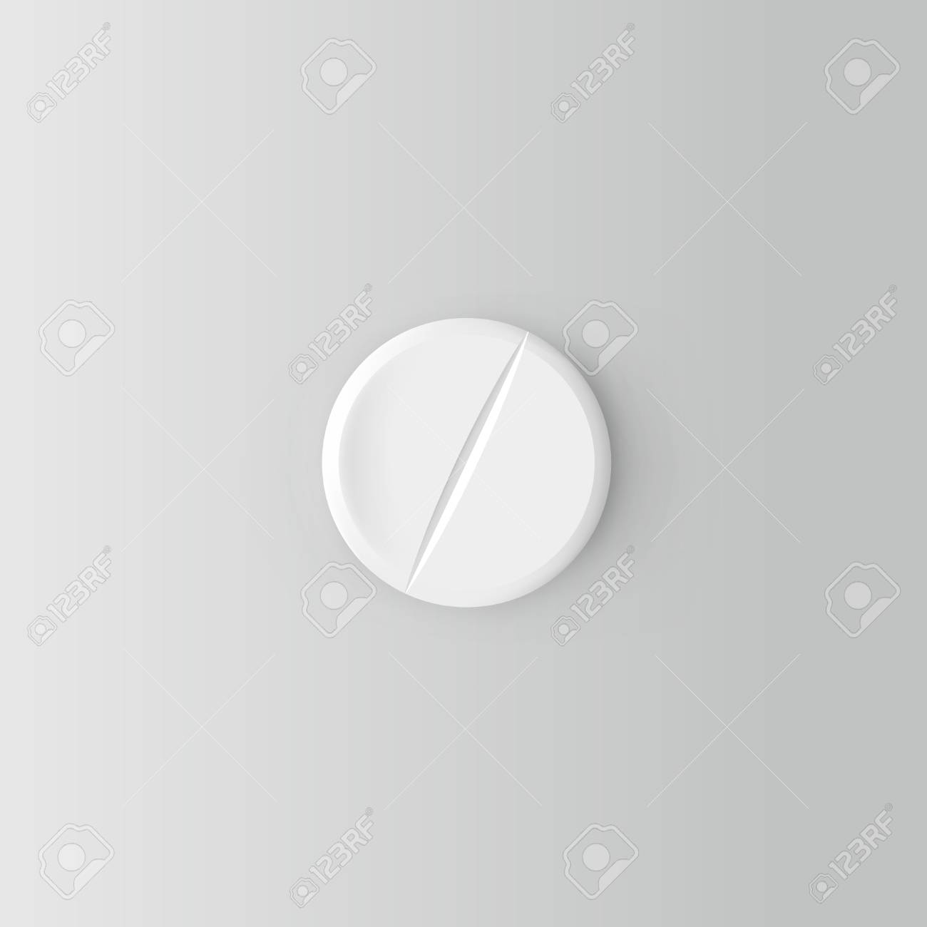 現実的な錠剤 イラストの背景に分離されました あなたのデザインの